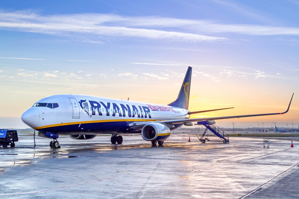 Atnaujintas Ryanair skrydžių tvarkaraštis